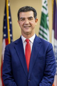 N Y C Department of Transportation Commissioner Ydanis Rodriguez headshot