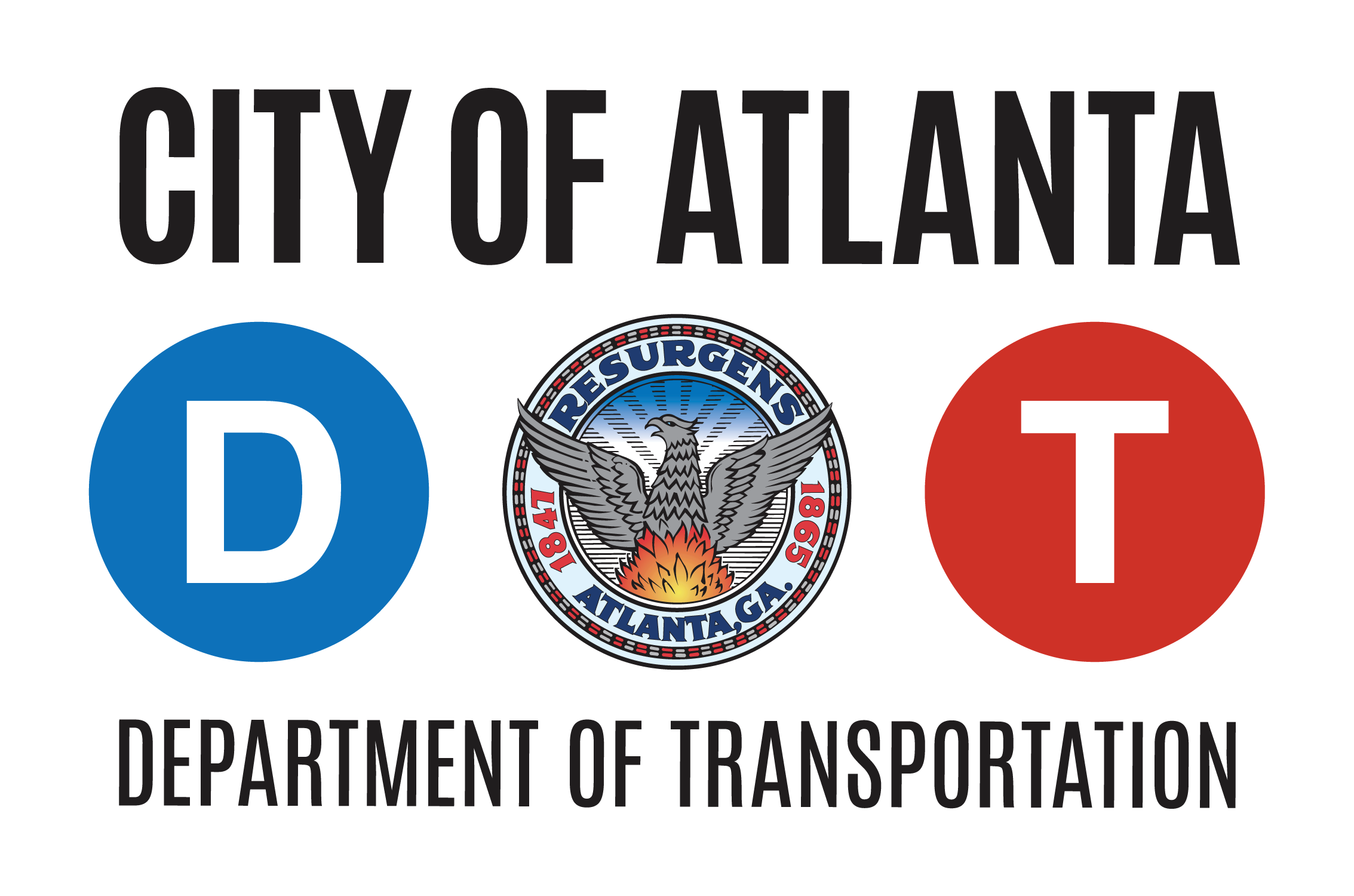 Atlanta D O T logo